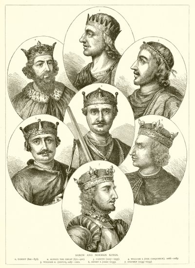 Reis saxões e normandos de English School