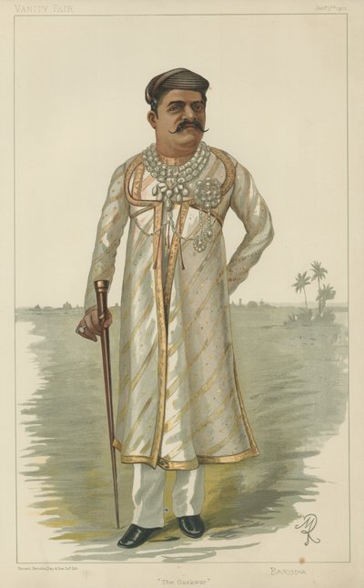 Sayajirao Gaekwad III, o Gaekwar de Baroda de English School
