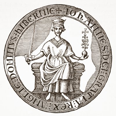 Selo do Rei João para a Magna Carta de English School