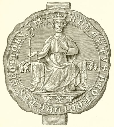 Selo de Robert Bruce, rei dos escoceses de English School