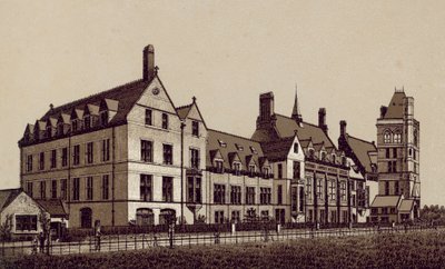 Orfanato dos marinheiros, Liverpool (litografia) de English School