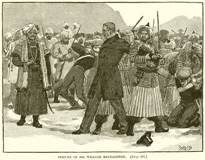 Apreensão de Sir William Macnaghten de English School