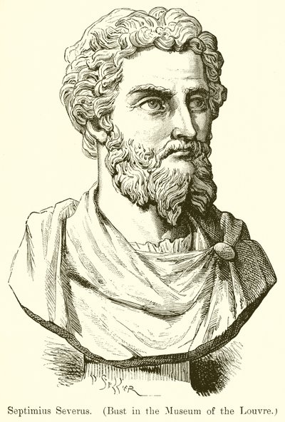 Septimius Severus. (Busto no Museu do Louvre) de English School