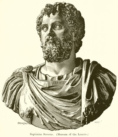 Septimius Severus. (Museu do Louvre) de English School