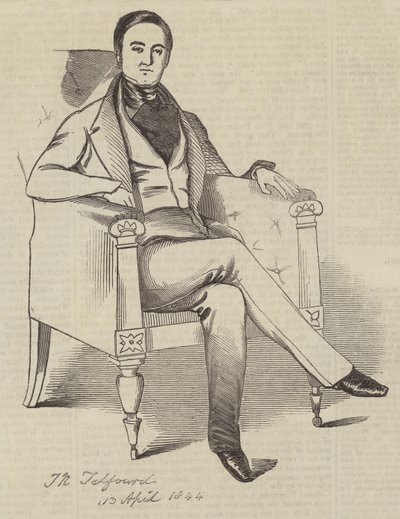 Serjeant Talfourd (gravura) de English School