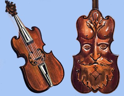 Viola de sete cordas de English School