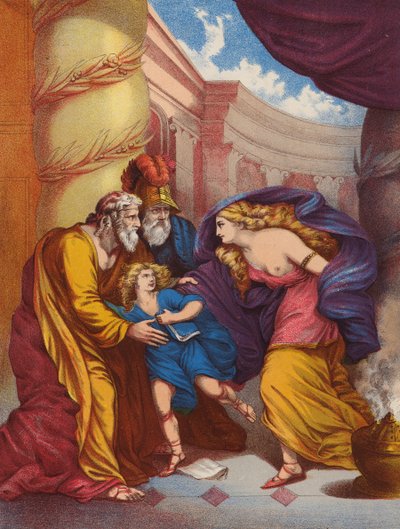 Shakespeare: Titus Andronicus (cromolito) de English School