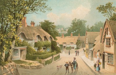 Aldeia de Shanklin - Ilha de Wight de English School