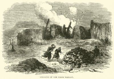 Bombardeio da Porte Maillot, janeiro de 1871 de English School