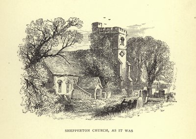 Shepperton Church, como era de English School