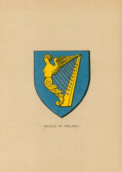 Escudo da irlanda de English School