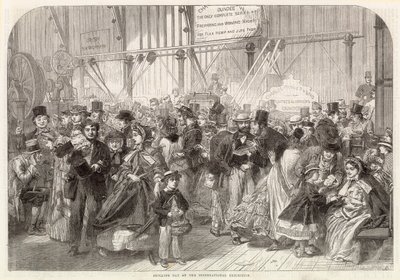 Dia do Xelim na Exposição Internacional de 1862 de English School