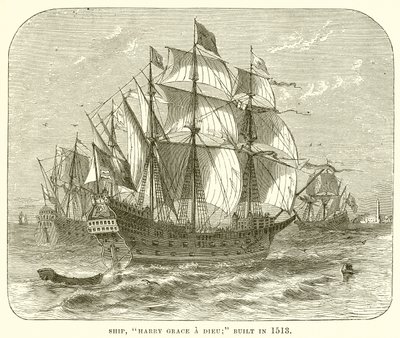 Nave, Harry Graça a Dieu; Construído em 1513 de English School