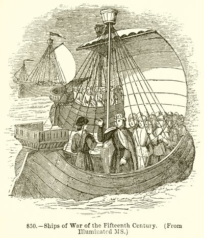 Navios de Guerra do Século XV de English School
