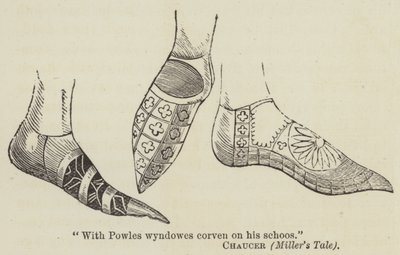 Sapatos (gravura) de English School