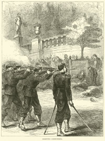Tiro Comunistas, 1871 de English School