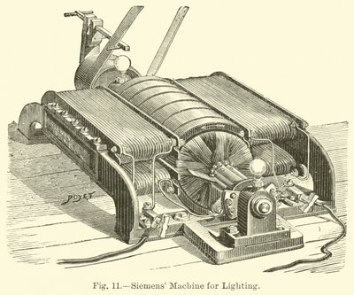 Máquina Siemens para iluminação de English School