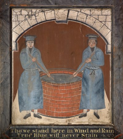 Assine para a pensão dos "meninos azuis", final dos 1700s de English School