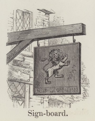 Placa de sinalização (gravação) de English School