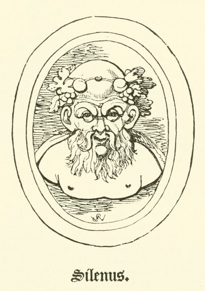 Silenus (gravura) de English School