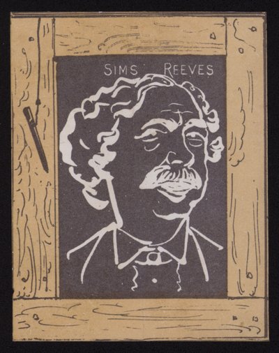 Sims Reeves, cantor de ópera inglês de English School