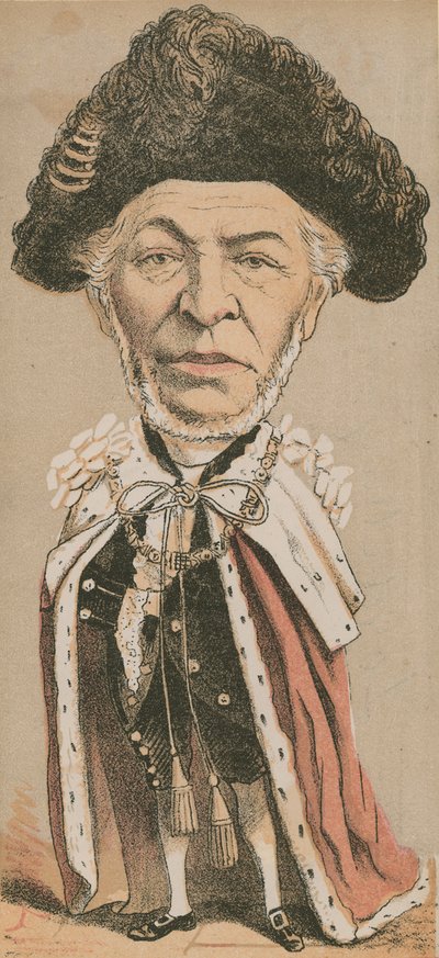 Sir Andrew Lusk, prefeito de Londres, 1860 de English School