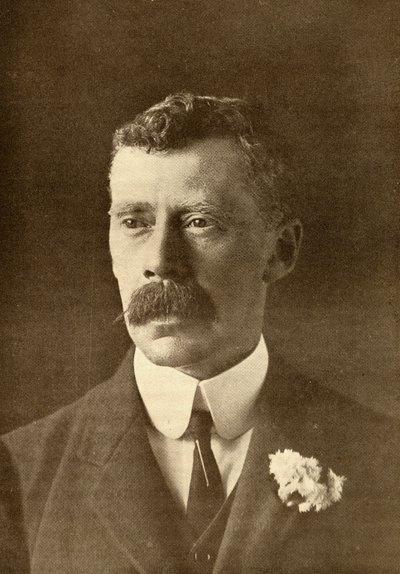 Sir Arthur Thomas Quiller-Sofá (1863-1944) (lito) de English School
