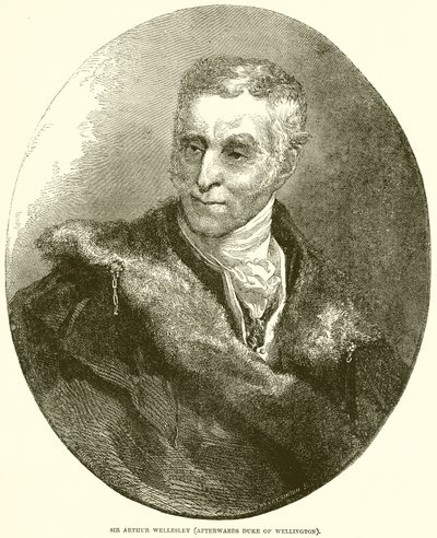 Sir Arthur Wellesley (depois do duque de Wellington) de English School