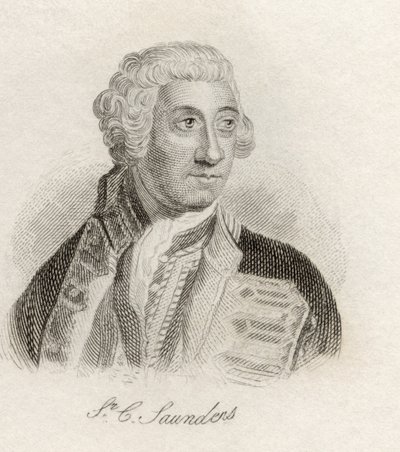 Sir Charles Saunders, do &39;Crabb&39;s Historical Dictionary&39;, publicado em 1825 de English School