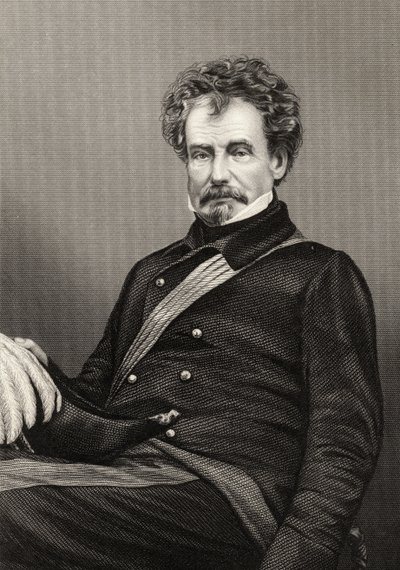 Sir Colin Campbell, de "A História do Motim Indiano", publicado em 1858 de English School