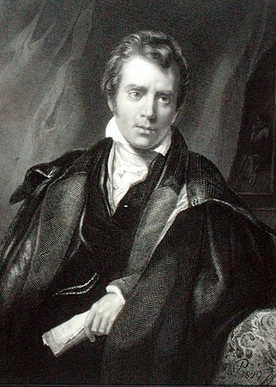 Sir David Wilkie (1785-1841) (gravura) de English School