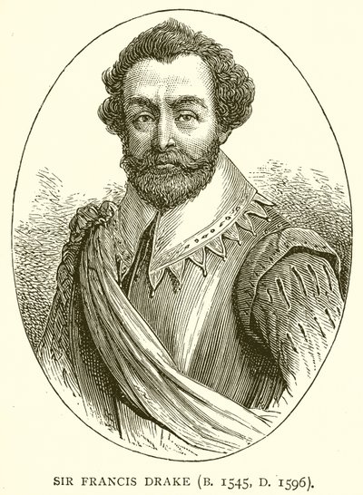 Sir Francis Drake (B. 1545, D. 1596) de English School