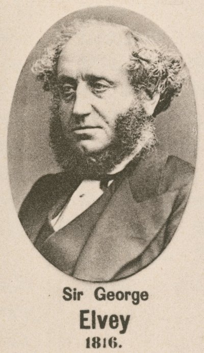Sir George Elvey (gravura) de English School