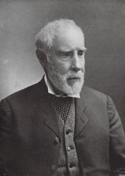 Sir George Grey (fotografia a preto e branco) de English School