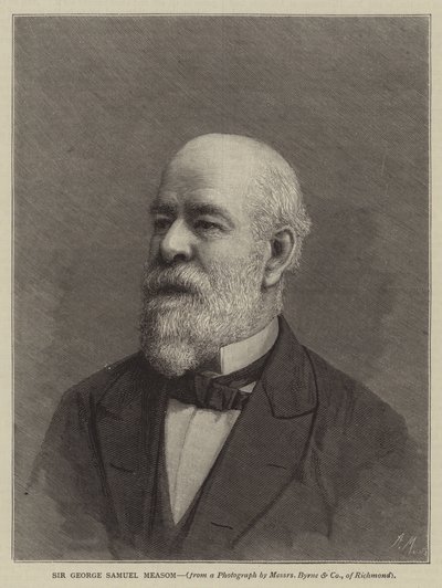 Sir George Samuel Measom (gravura) de English School