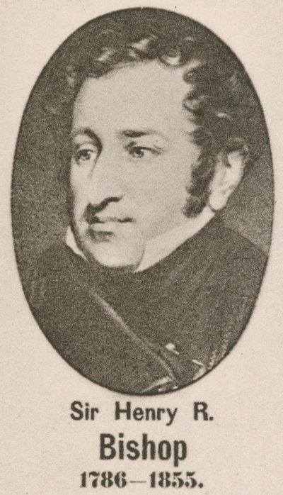 Sir Henry Rowley Bishop (gravura) de English School