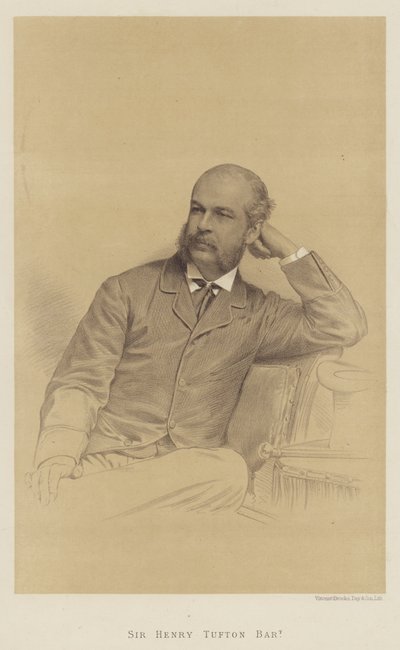 Sir Henry Tufton, Baronete (litho) de English School