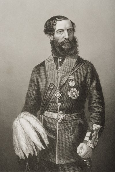 Sir John Eardley Wilmot Inglis (1814-1862) (litro) de English School