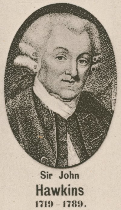 Sir John Hawkins (gravura) de English School