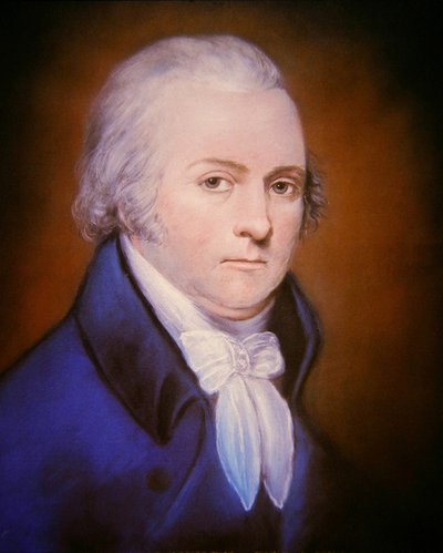 Sir John Johnson (pastel sobre papel) de English School