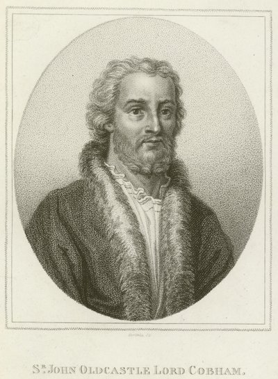 Sir John Oldcastle, Lord Cobham (gravura) de English School