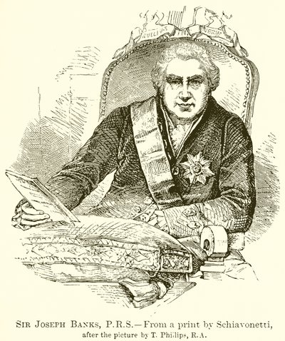 Sir Joseph Banks, PRS de English School