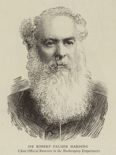 Sir Robert Palmer Harding (gravura) de English School