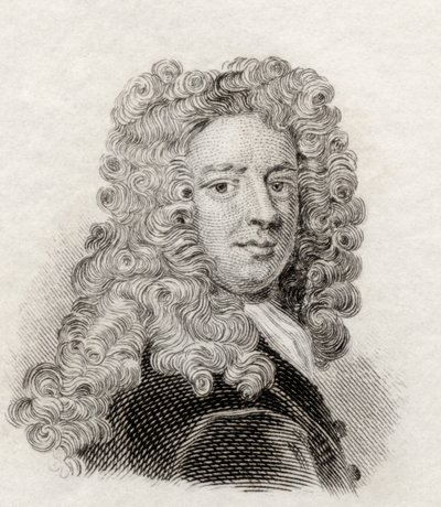 Sir Samuel Garth, do Crabbs Historical Dictionary, publicado em 1825 de English School