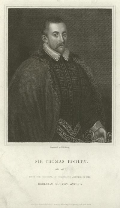 Sir Thomas Bodley, diplomata inglês e estudioso de English School