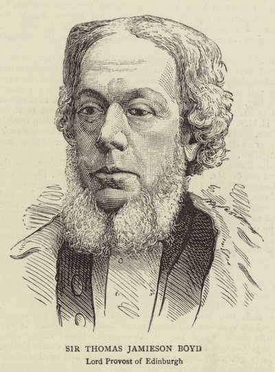 Sir Thomas Jamieson Boyd (gravura) de English School