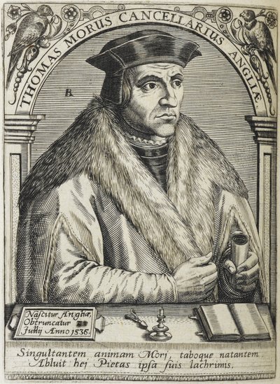 Sir Thomas More, Saint, ilustração de 