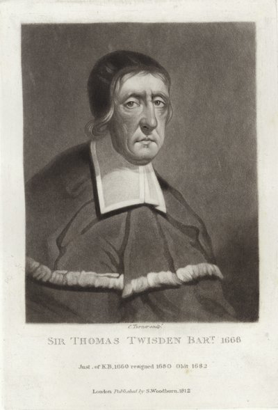 Baronete Sir Thomas Twisden de English School