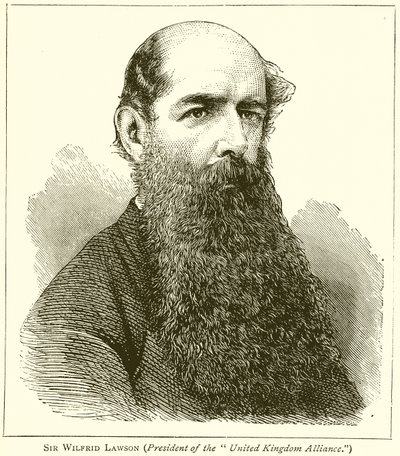 Sir Wilfrid Lawson (Presidente da Aliança do Reino Unido) de English School