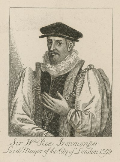 Sir William Roe, Ferrageiro, Lord Mayor de Londres em 1592 de English School
